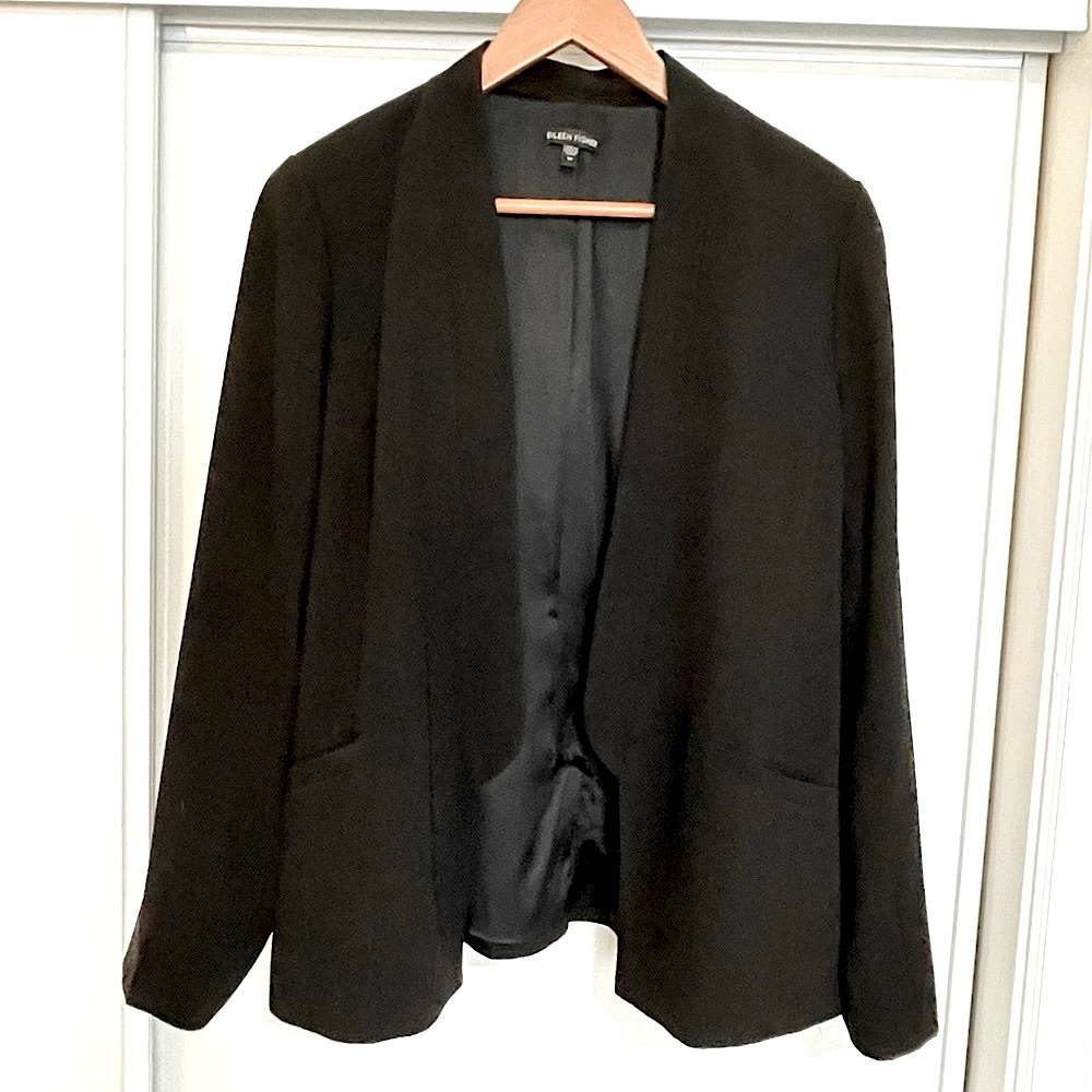 NWOT Eileen Fisher Collarless Blazer